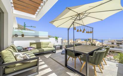 Terrace of Apartment for sale in Benalmádena  with Air Conditioner, Terrace and Swimming Pool