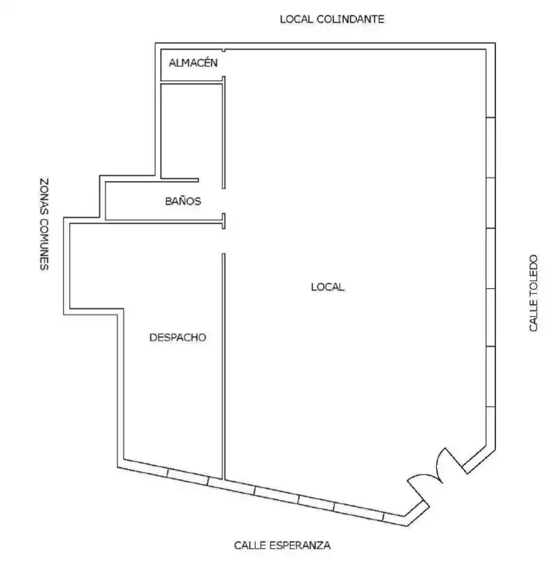 Local comercial en venta en El Perchel, imagen 2