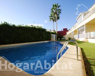 Piscina de Casa adosada en venda en Els Poblets amb Aire condicionat i Terrassa