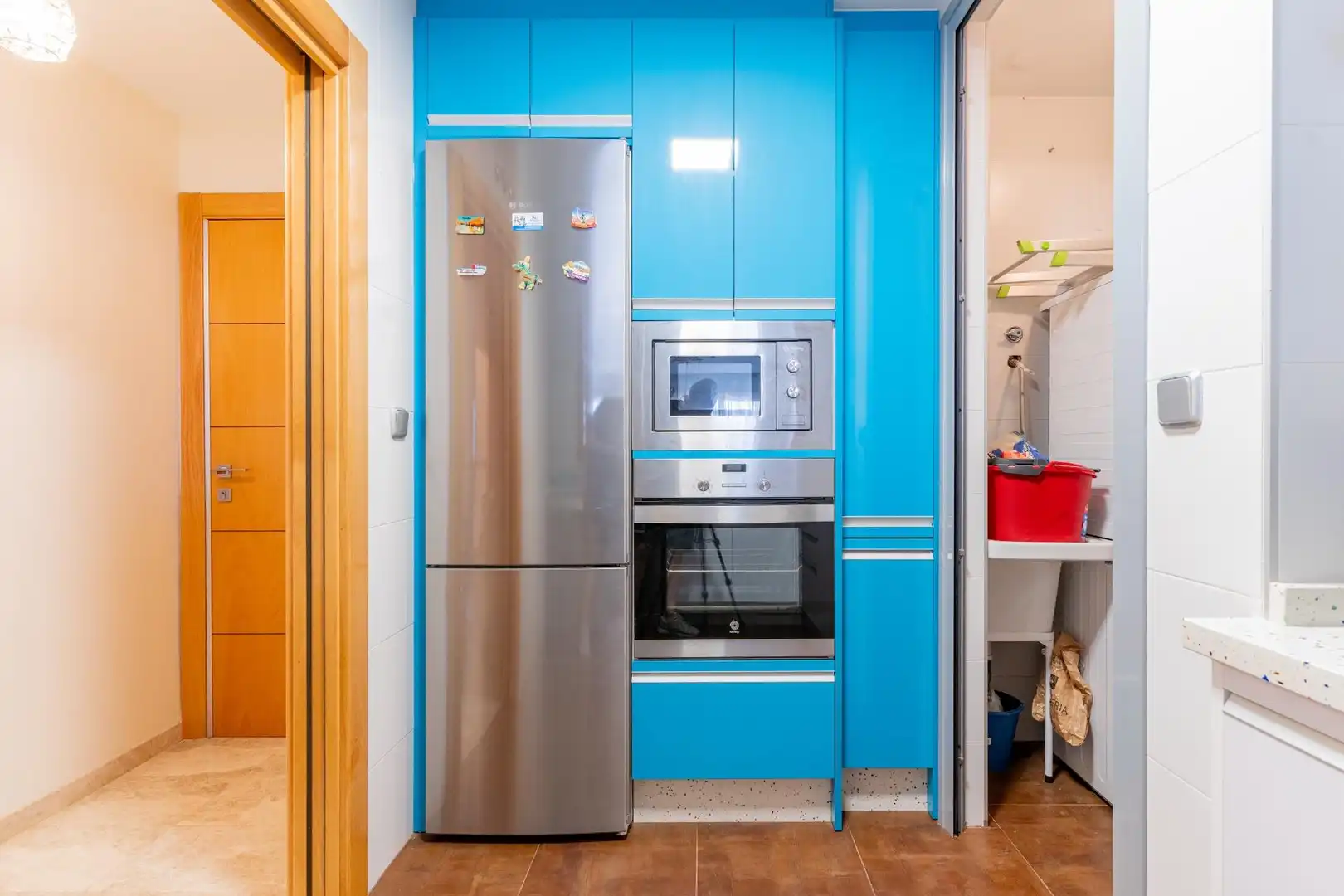 Kitchen of Flat for sale in El Ejido  with Air Conditioner and Community pool