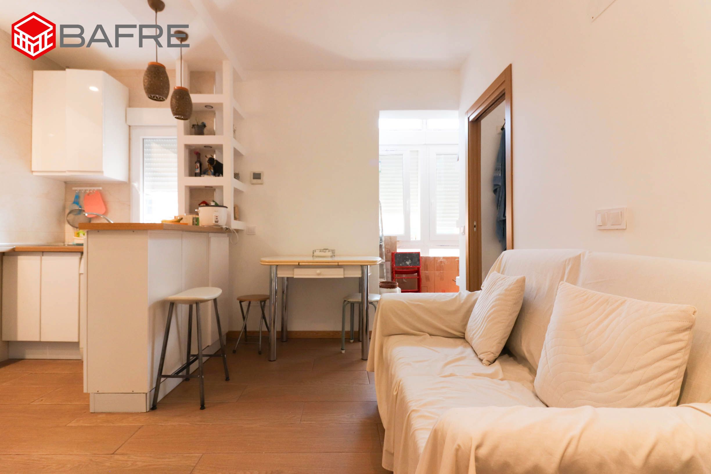 Sala de estar de Piso en venta en  Madrid Capital con Aire acondicionado y Calefacción