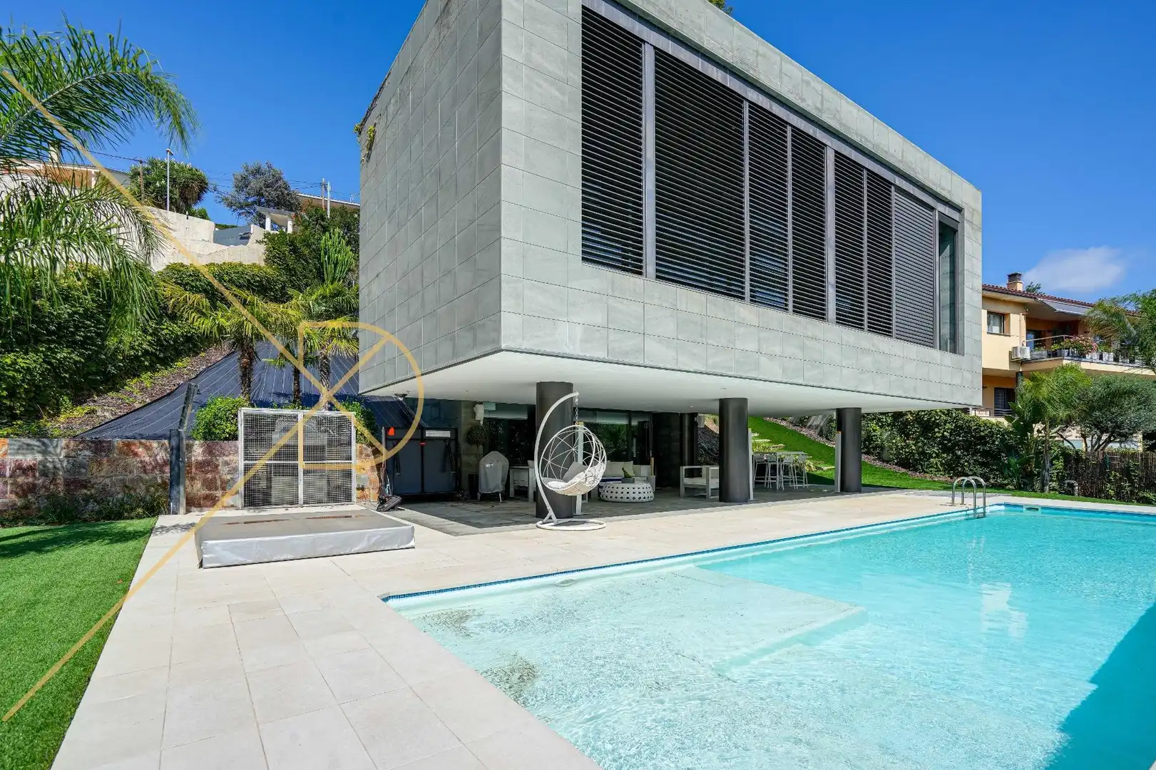 Vista exterior de Casa o chalet en venta en Alella con Calefacción, Jardín privado y Terraza