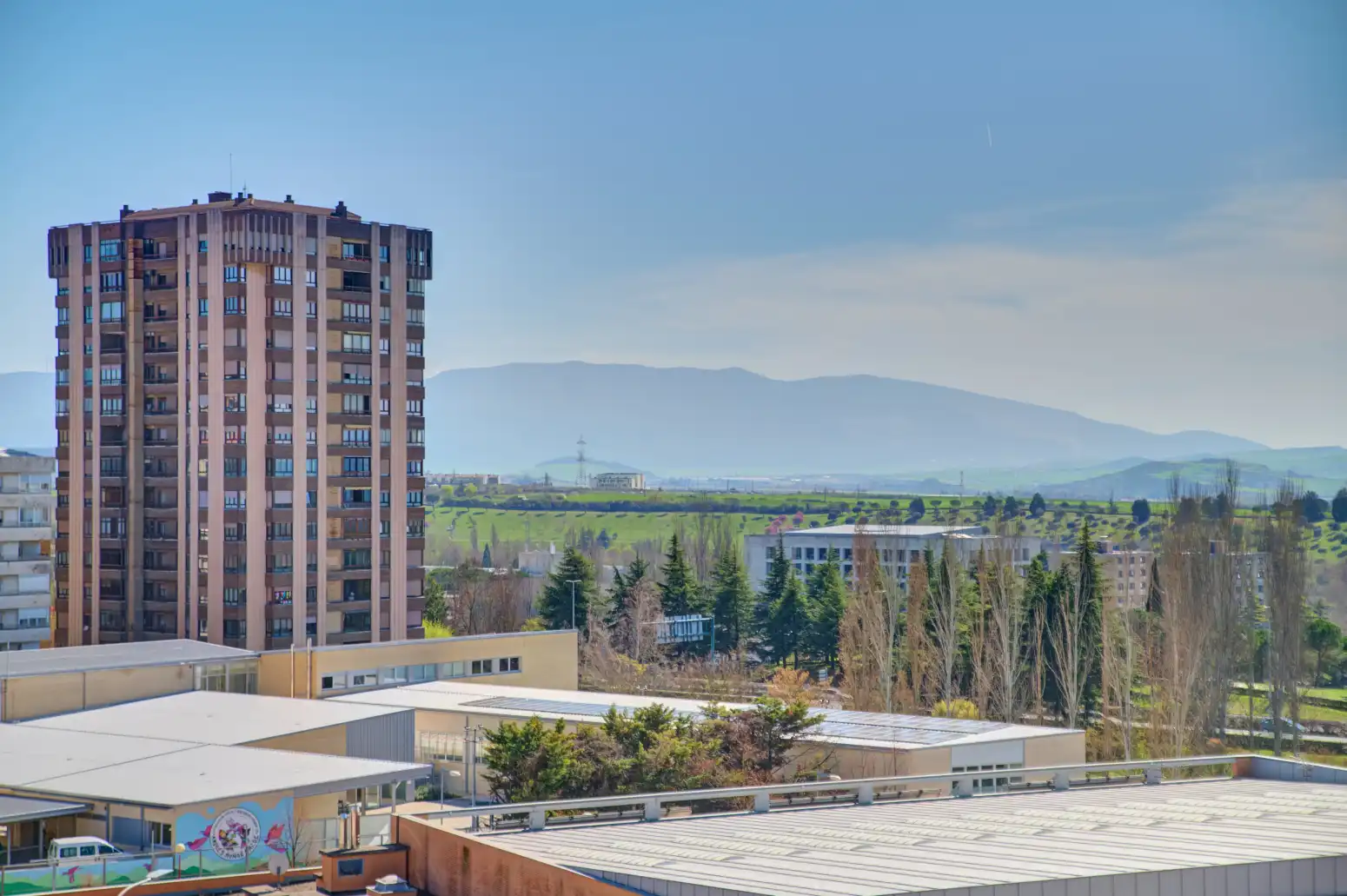 Exterior view of Flat for sale in  Pamplona / Iruña  with Air Conditioner, Heating and Parquet flooring