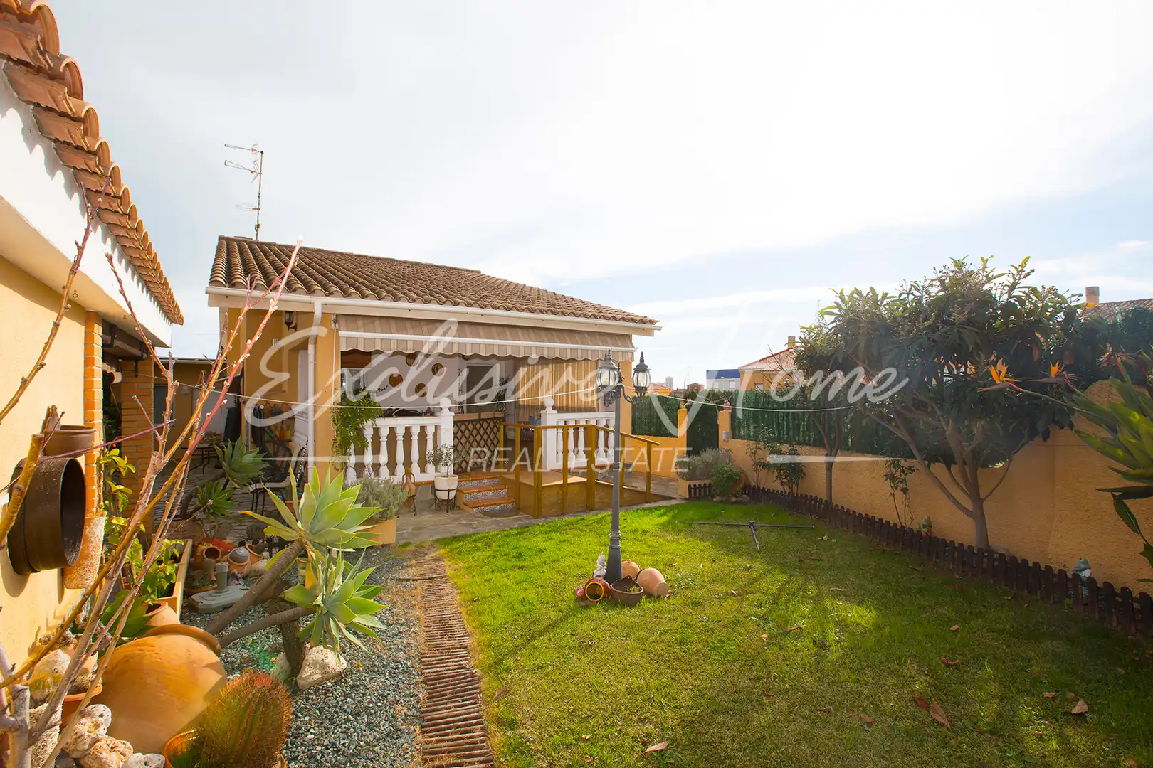 Garten von Haus oder Chalet zum Verkauf in Peñíscola / Peníscola mit Klimaanlage, Heizung und Privatgarten