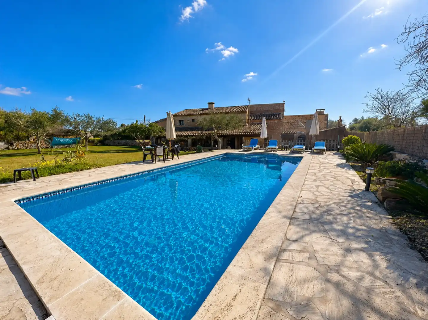 Piscina de Casa o chalet de alquiler en Santanyí con Aire acondicionado, Calefacción y Terraza