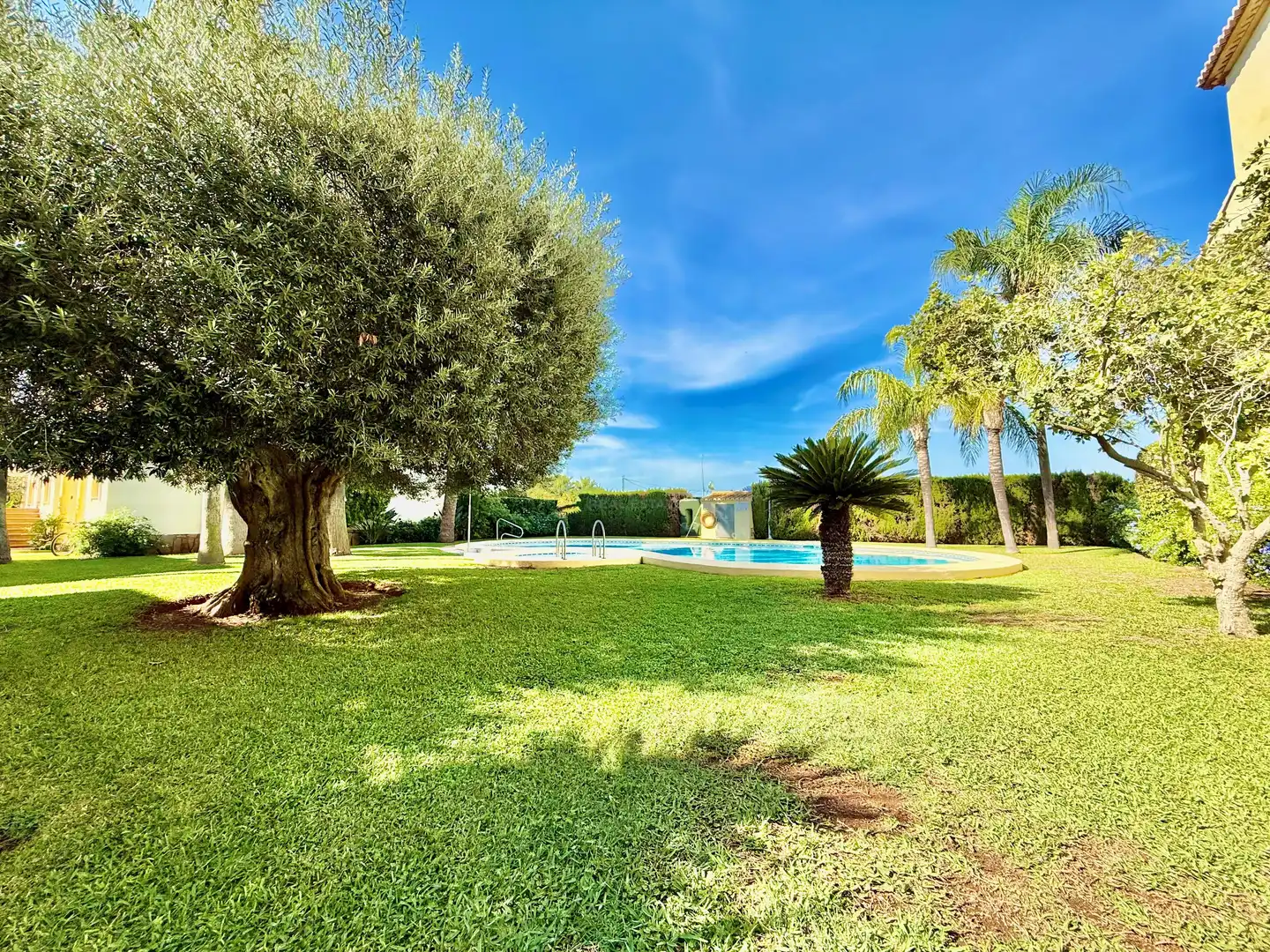 Jardín de Casa o chalet en venta en Dénia con Aire acondicionado, Terraza y Piscina