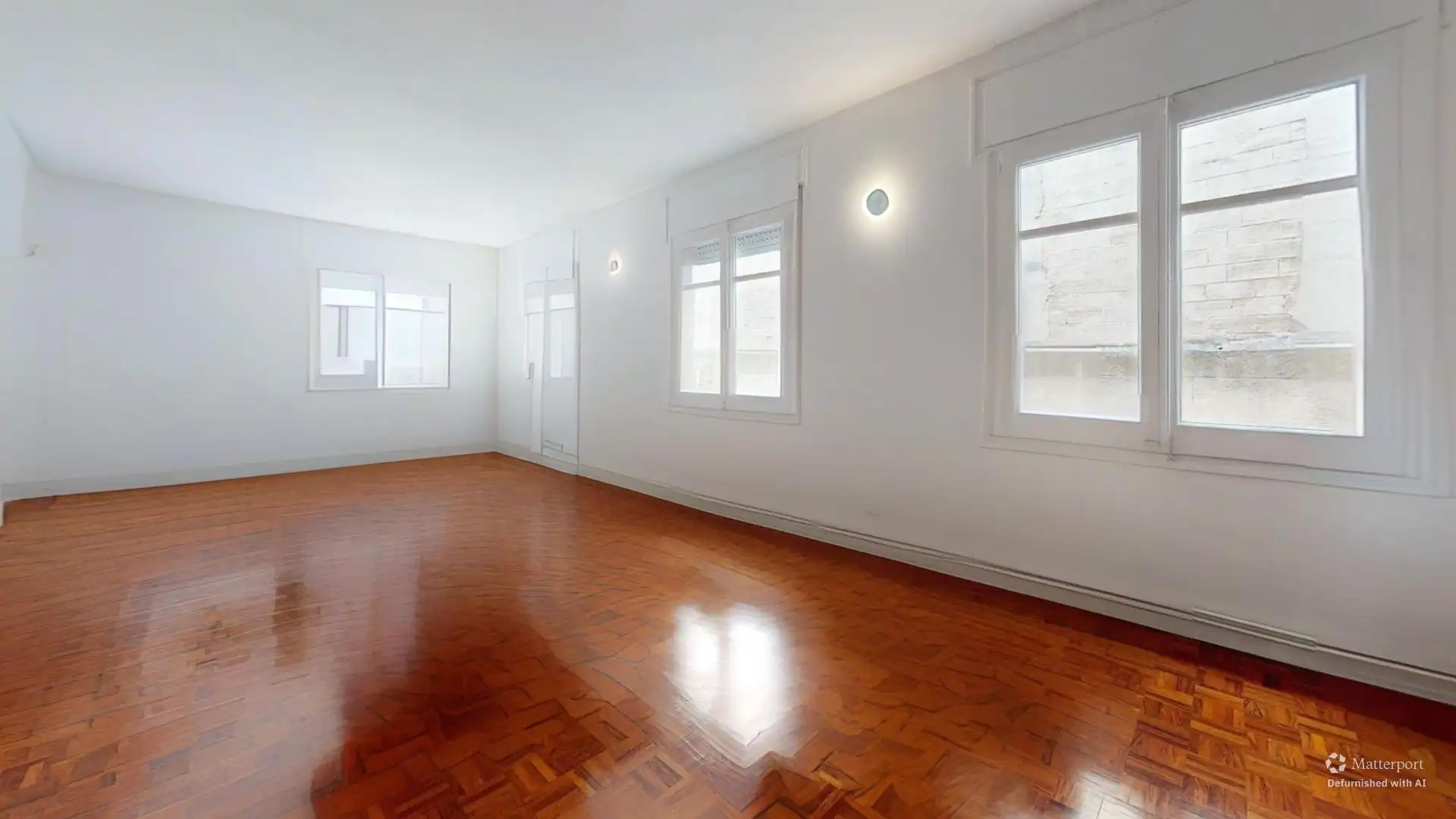 Sala de estar de Piso en venta en Barcelona con Parquet