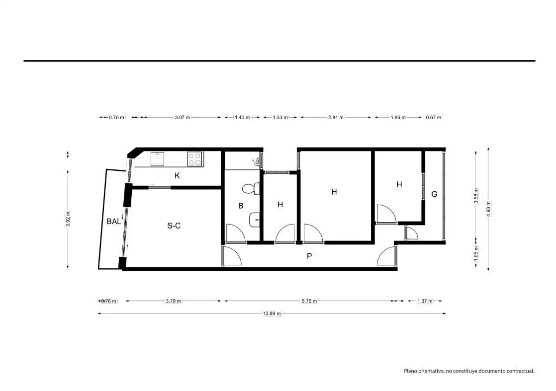 Piso con terraza en venta en Pasaje RAMON BERENGUER III, imagen 21