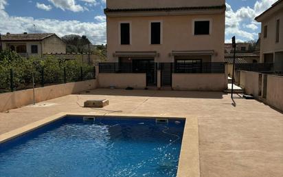 Swimming pool of Single-family semi-detached for sale in Llubí  with Terrace and Community pool