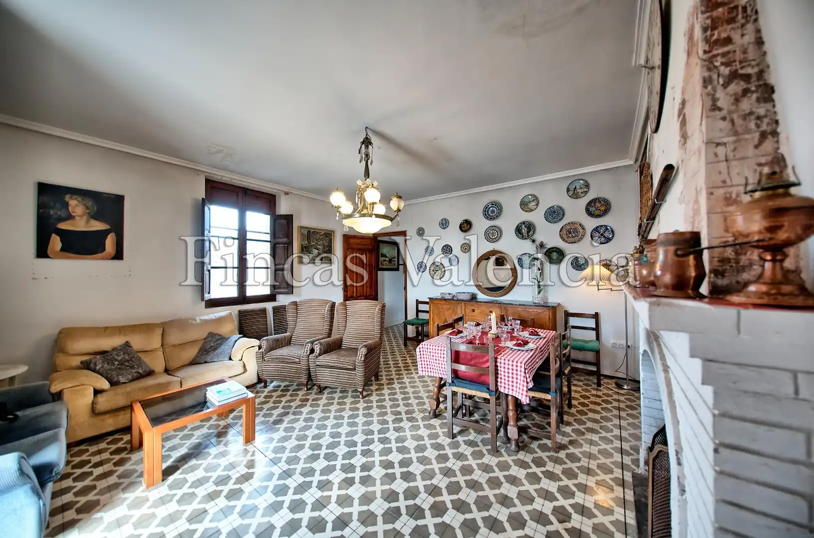 Comedor de Finca rústica en venta en Alcoy / Alcoi con Terraza, Trastero y Piscina