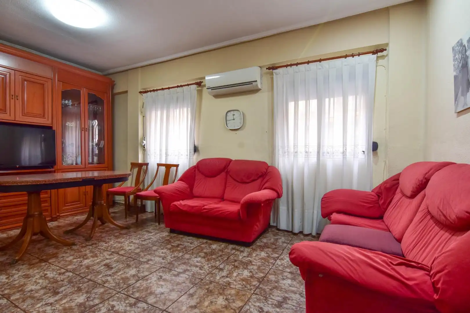 Living room of Flat for sale in Valencia  with Air Conditioner and Terrace