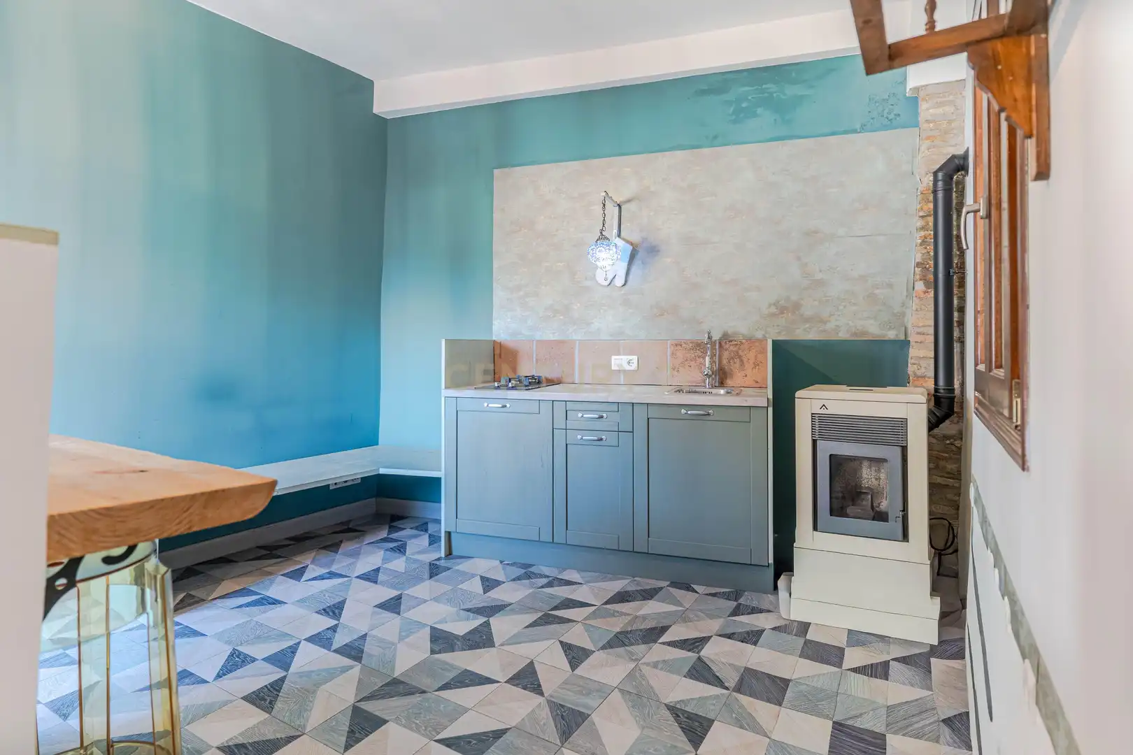 Kitchen of Houses for sale in Granada  with Balcony