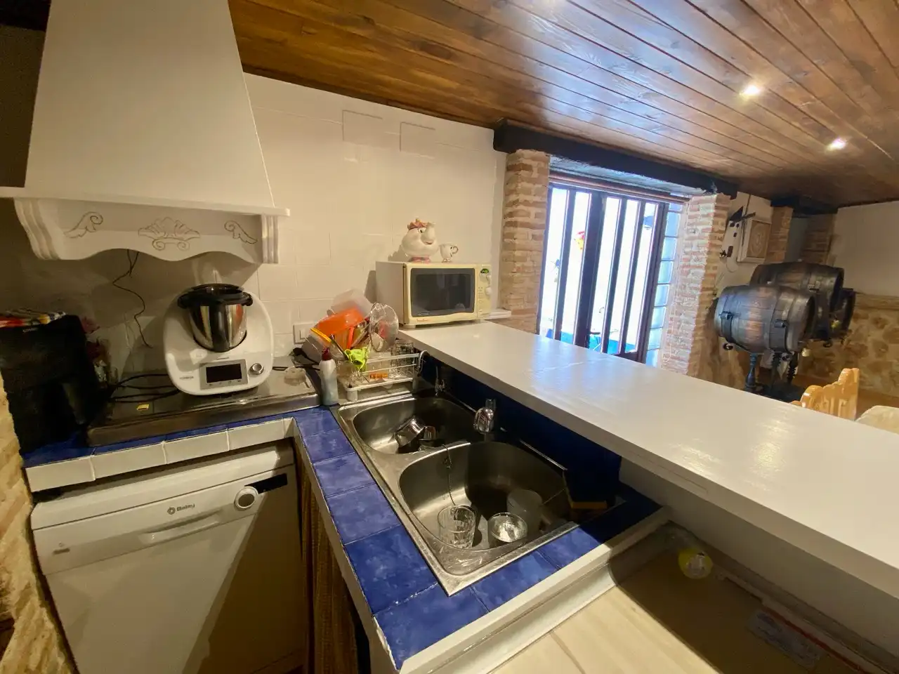 Kitchen of Detached homes for sale in Villarrubia de los Ojos  with Air Conditioner, Heating and Private garden