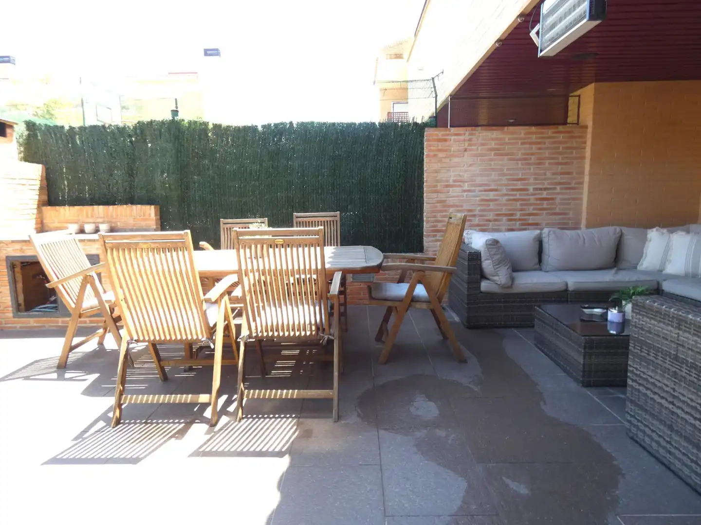 Terrace of Detached homes for sale in Utebo  with Air Conditioner, Heating and Private garden