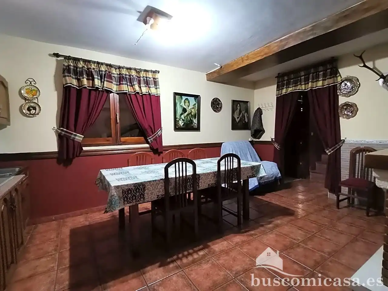 Menjador de Casa o xalet en venda en Linares amb Terrassa i Balcó