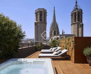 Terrace of Attic for sale in  Barcelona Capital  with Air Conditioner, Heating and Parquet flooring