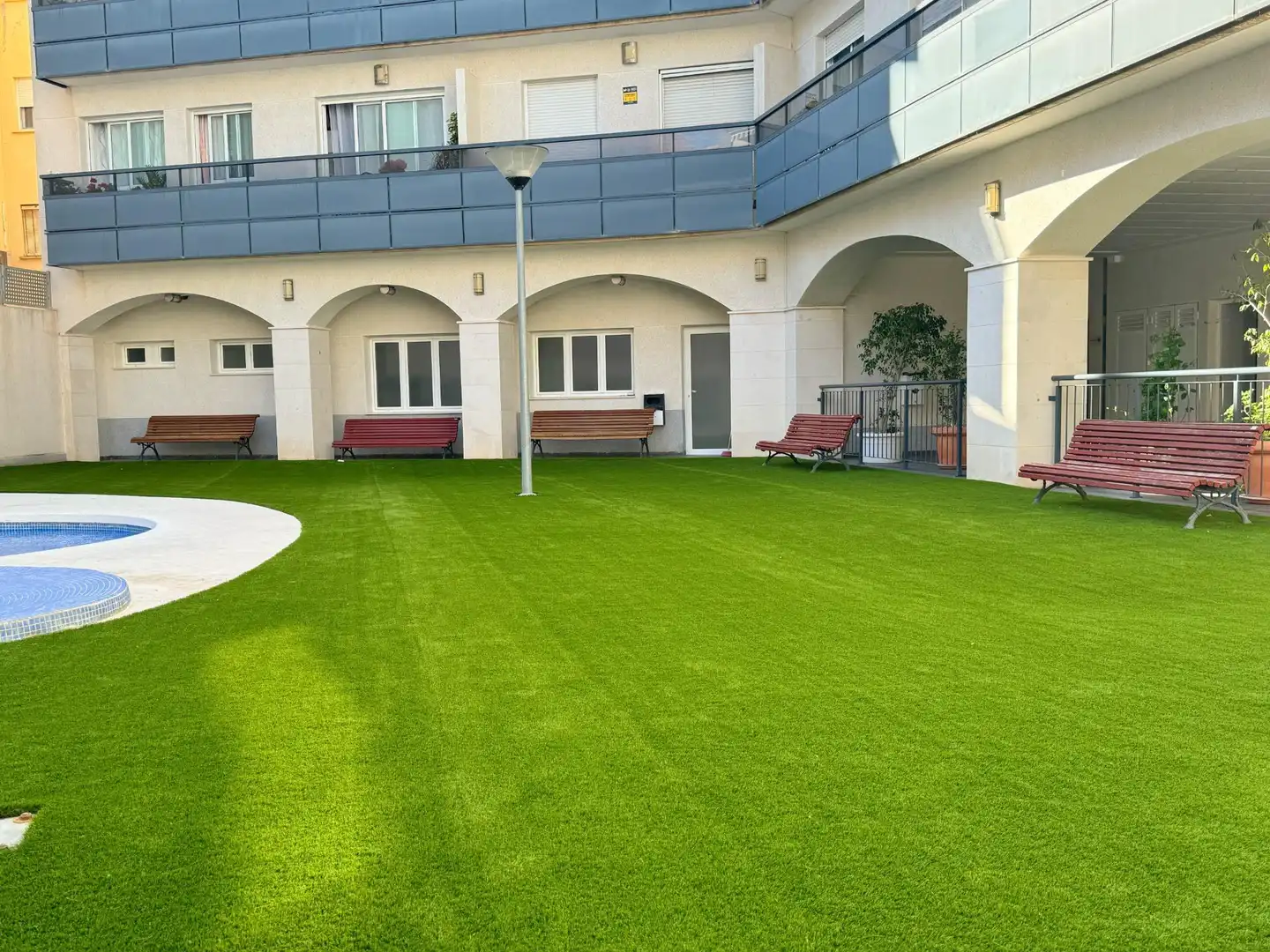 Terrace of Apartments for rent in El Campello  with Air Conditioner, Private garden and Terrace