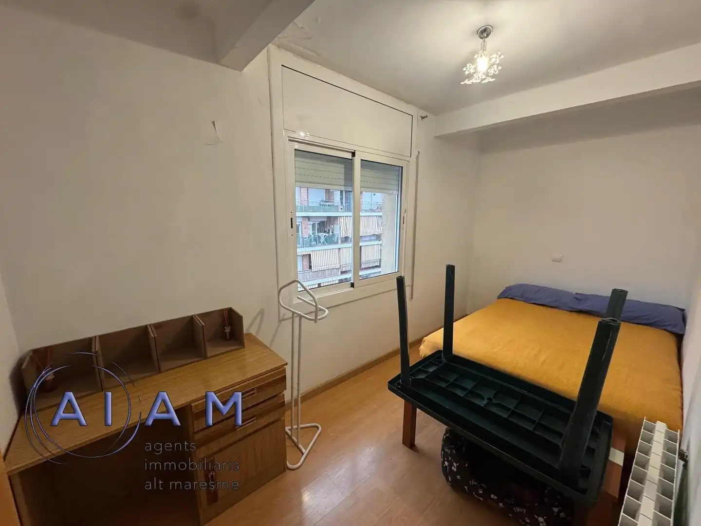 Bedroom of Flat for sale in Pineda de Mar  with Air Conditioner, Heating and Parquet flooring
