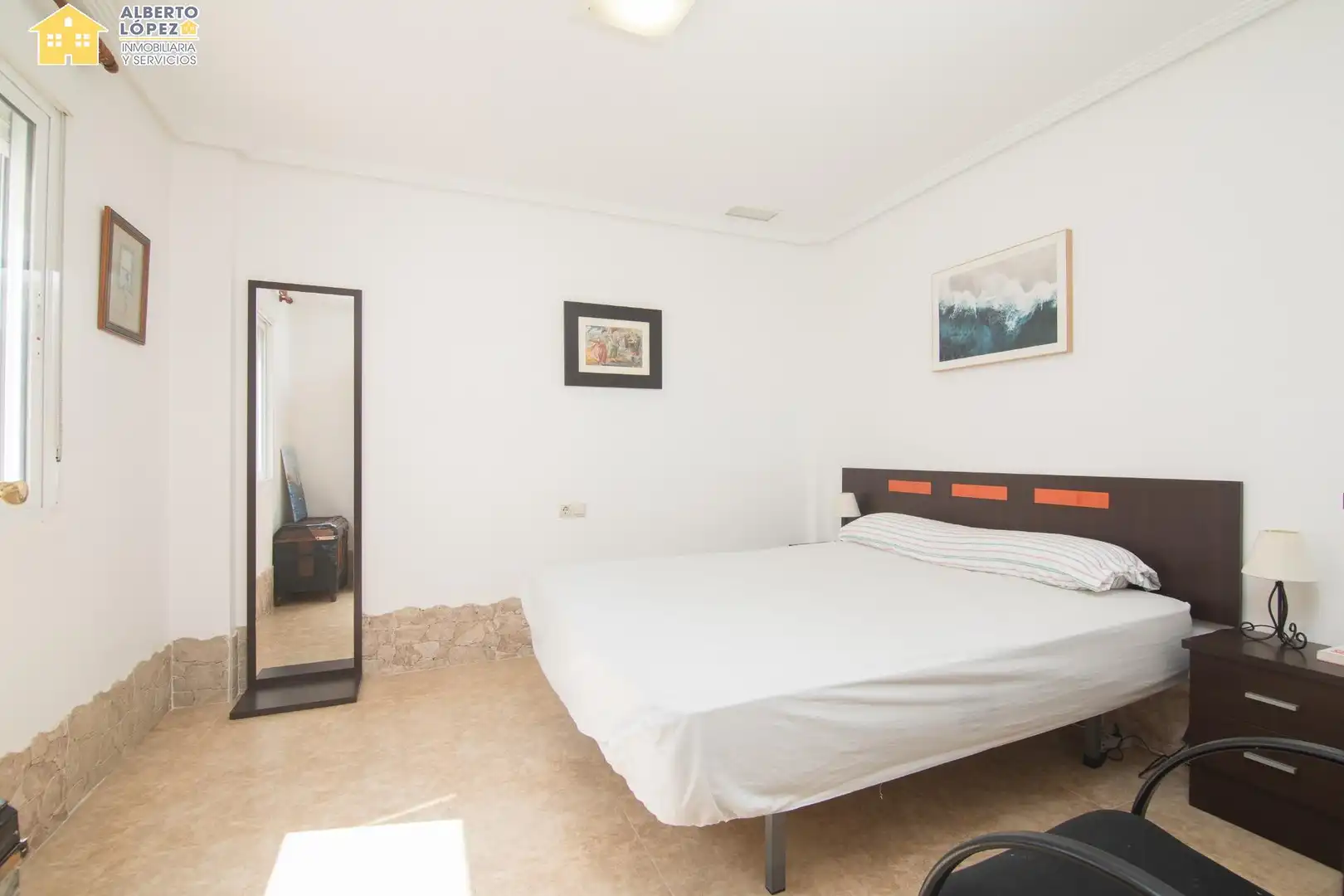 Habitación de Casa adosada en venta en Elche / Elx con Aire acondicionado, Calefacción y Balcón