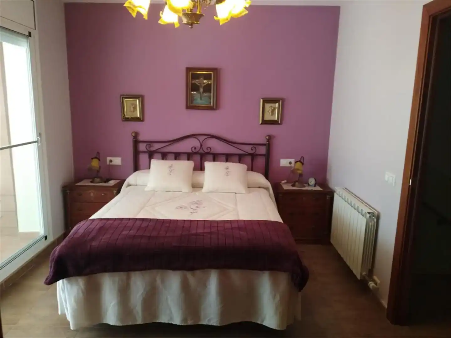 Dormitori de Casa adosada en venda en Alfara de Carles amb Aire condicionat i Forn