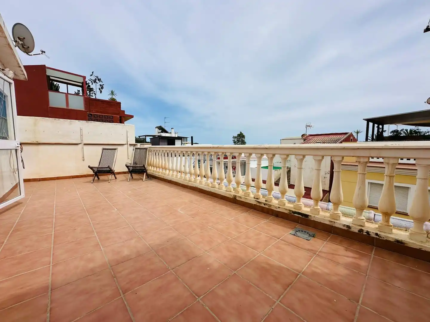 Terrassa de Casa adosada en venda en Málaga amb Terrassa i Alarma