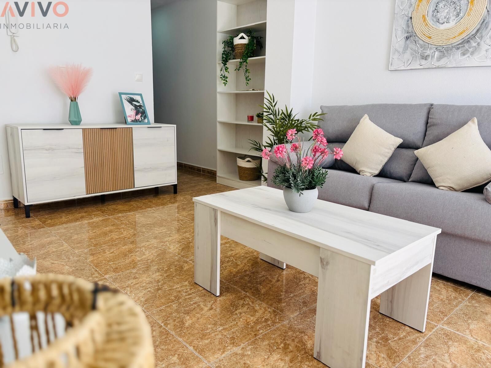 Sala d'estar de Apartament en venda en Águilas