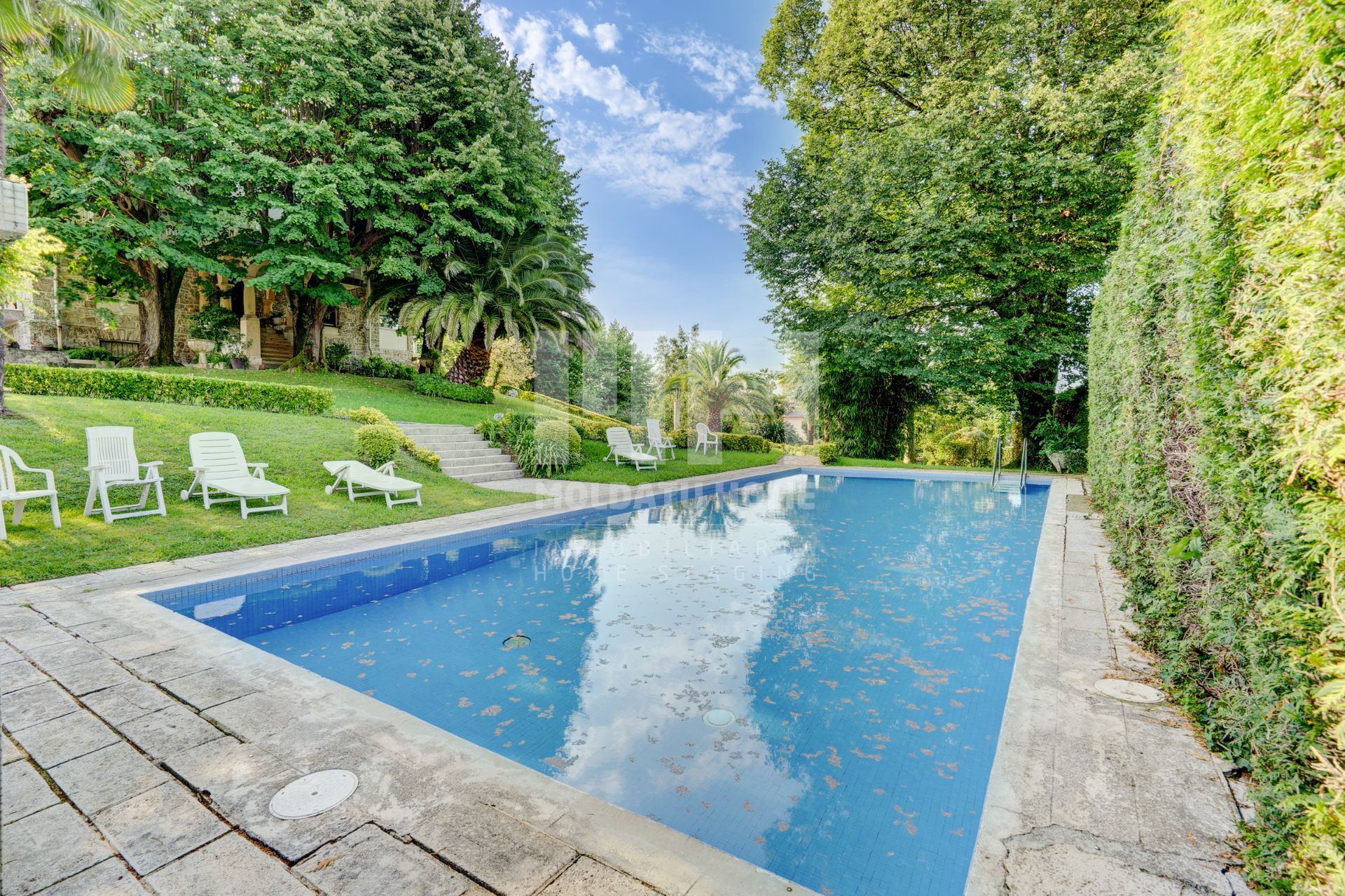 Swimming pool of Duplex for sale in Irun   with Heating, Terrace and Storage room