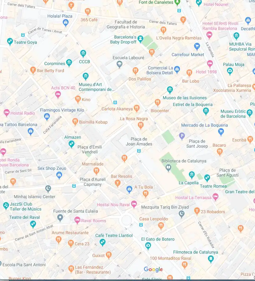 Vista exterior de Piso en venta en Barcelona con Calefacción y Amueblado