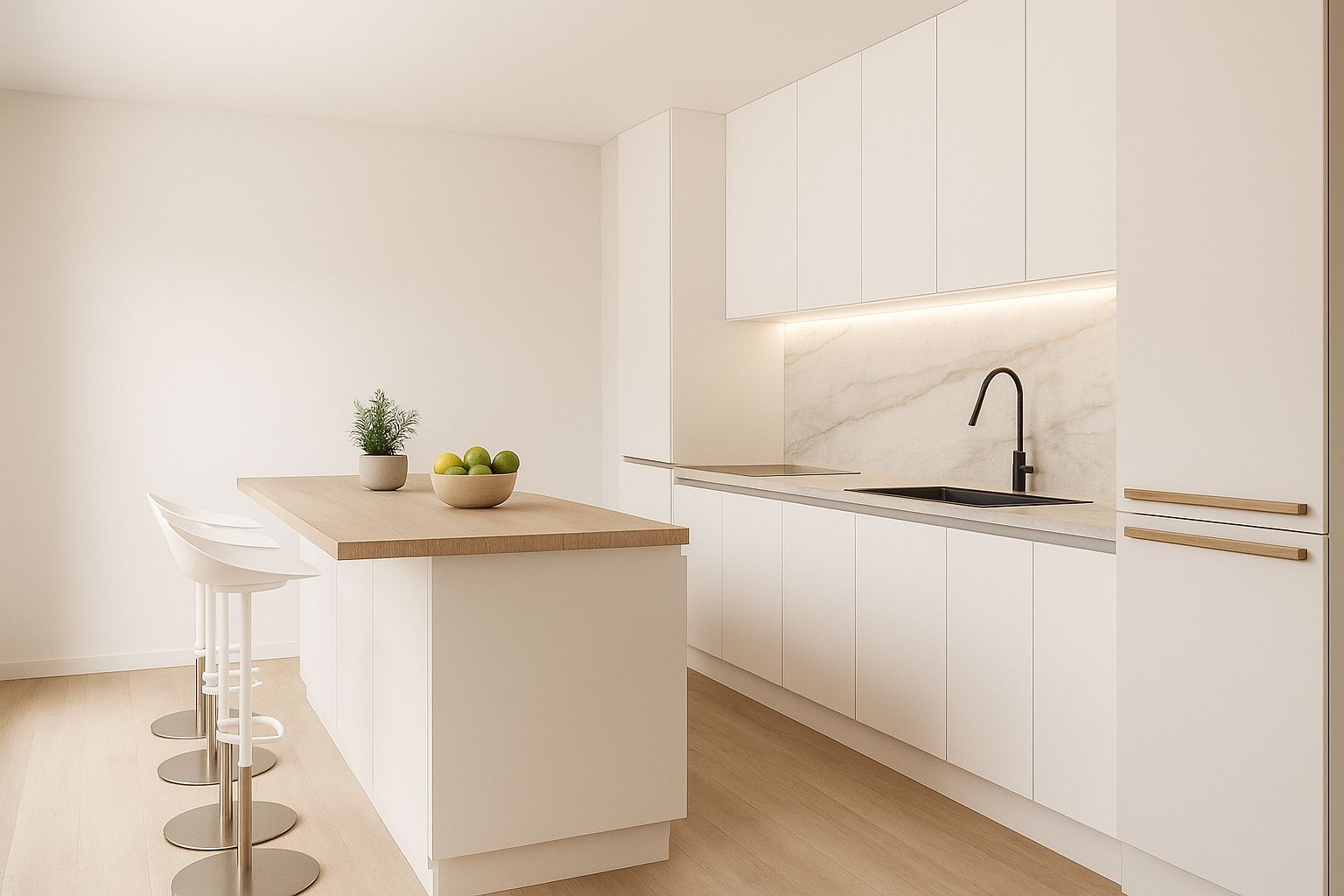 Cocina de Casa adosada en venta en Sant Iscle de Vallalta con Aire acondicionado, Calefacción y Jardín privado