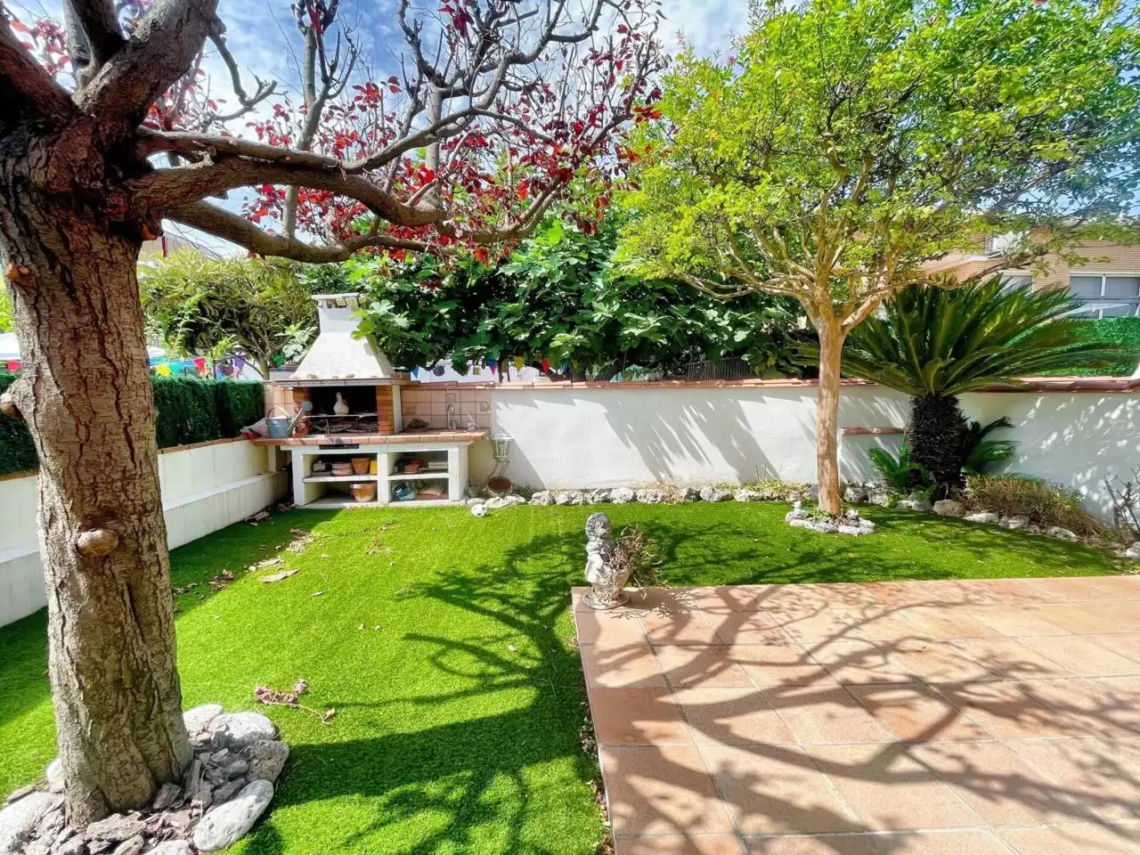 Garten von Wohnung zur Miete in Cerdanyola del Vallès mit Klimaanlage, Heizung und Privatgarten