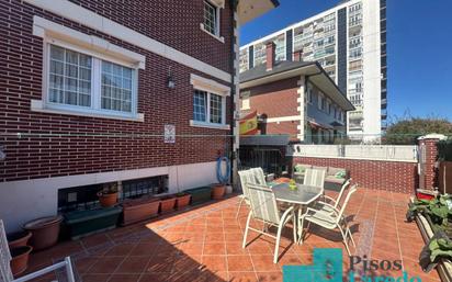 Terrace of Single-family semi-detached for sale in Laredo  with Heating, Private garden and Parquet flooring