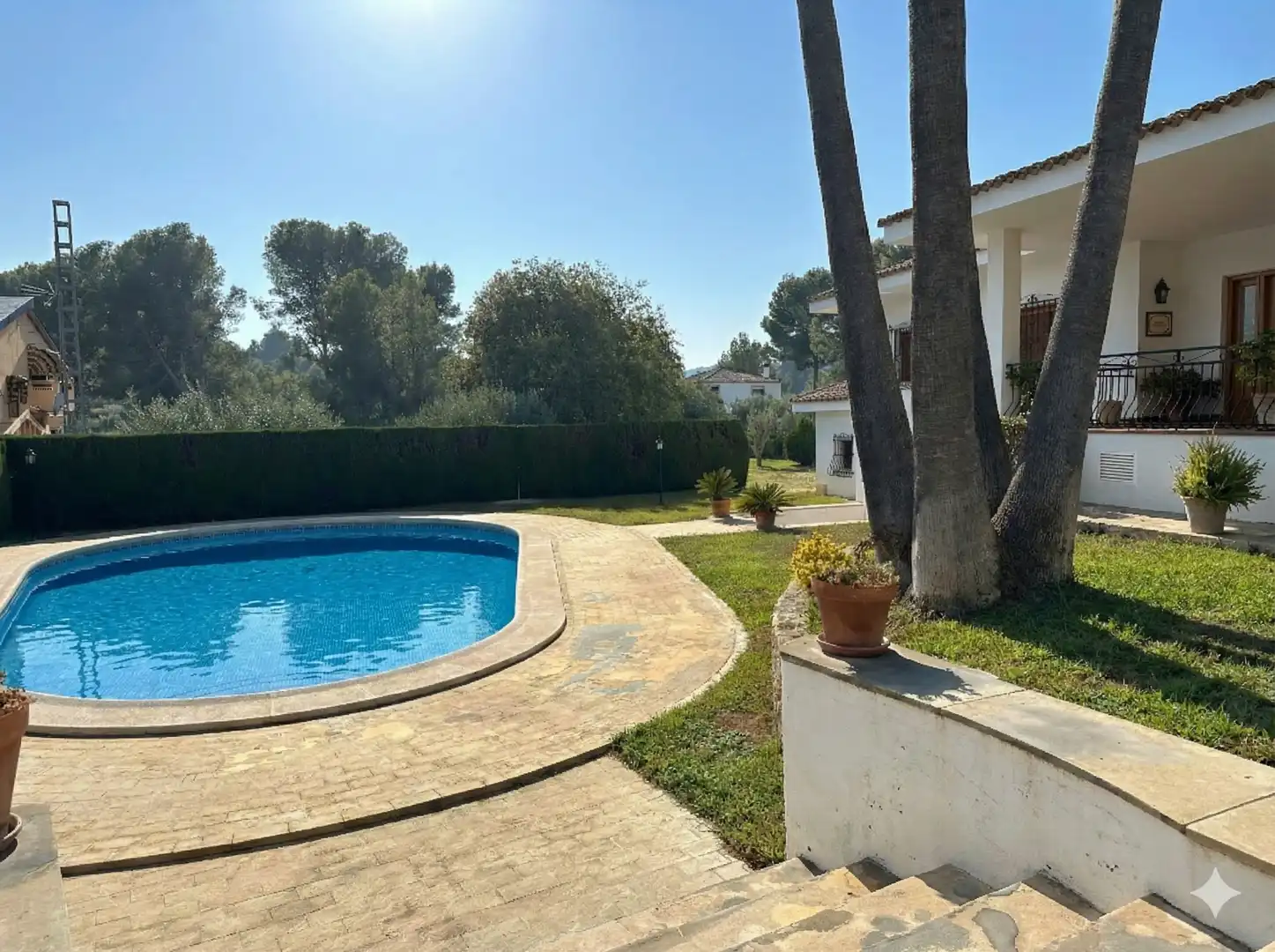 Piscina de Casa o xalet en venda en Ontinyent amb Aire condicionat, Calefacció i Jardí privat