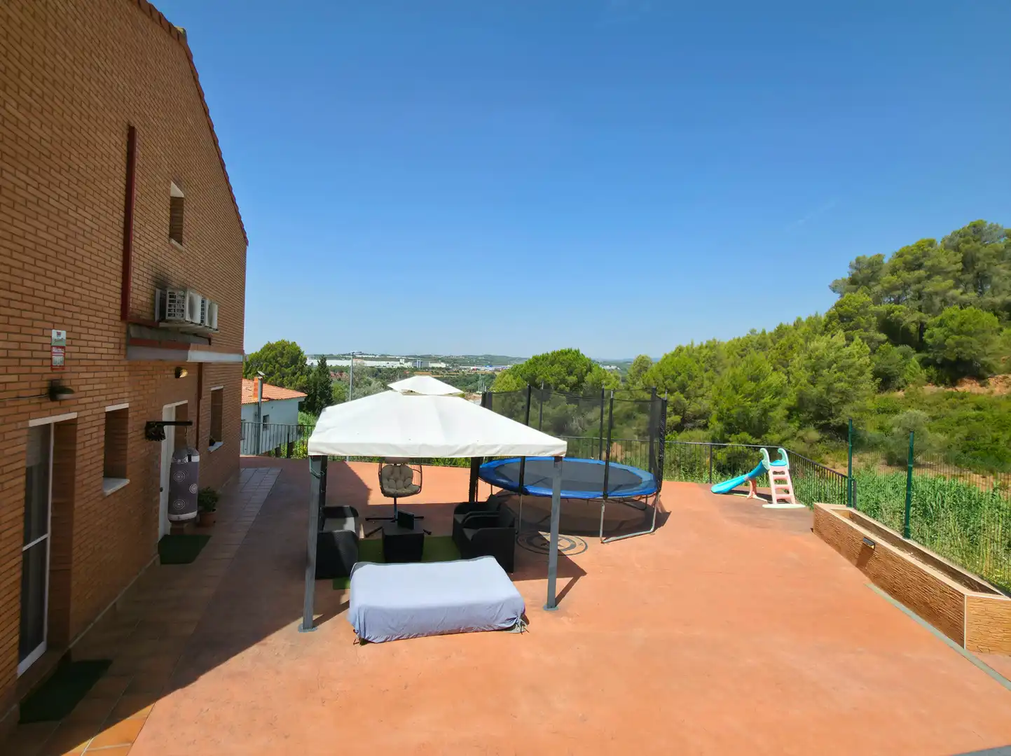Terraza de Casa o chalet en venta en Abrera con Aire acondicionado, Calefacción y Jardín privado
