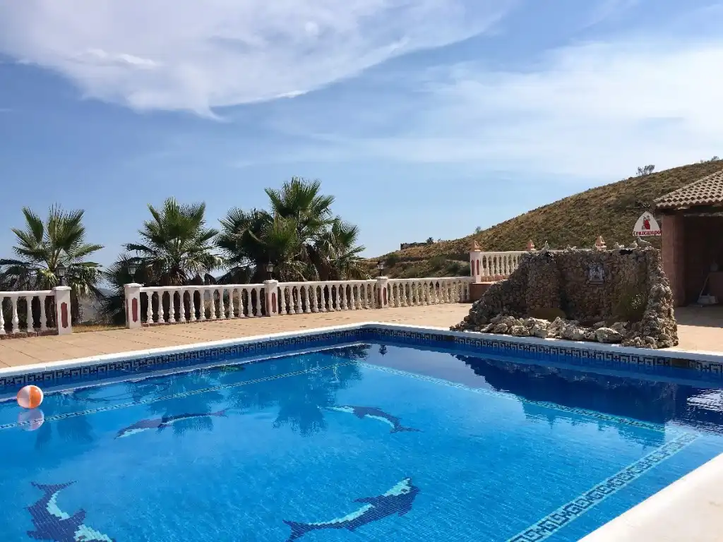 Piscina de Finca rústica en venta en Sedella con Calefacción, Terraza y Piscina