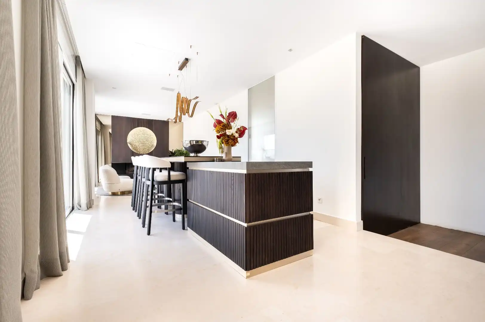 Kitchen of Attic for rent in Madrid  with Air Conditioner, Heating and Terrace