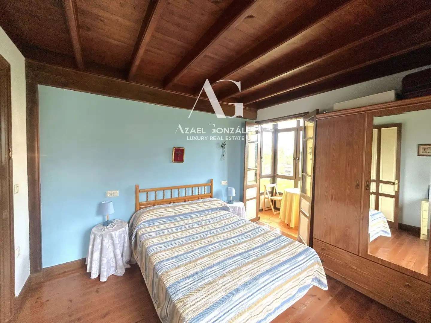 Bedroom of Houses for sale in Peñamellera Baja  with Private garden, Terrace and Storage room