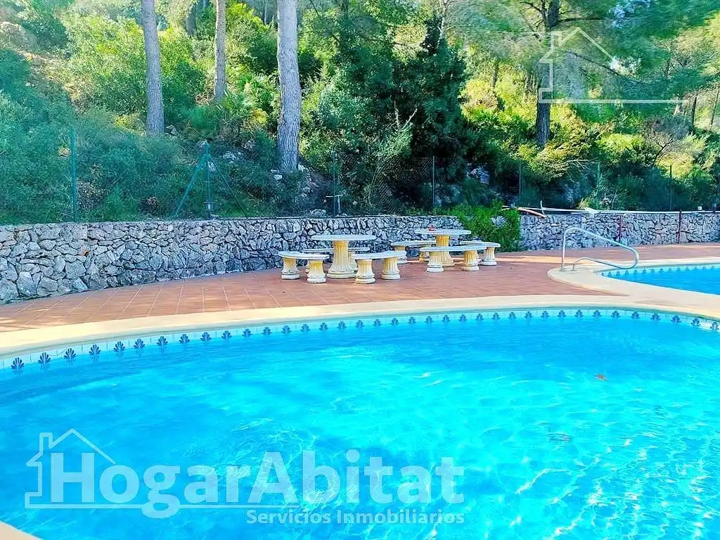 Piscina de Casa adosada en venda en Pedreguer amb Aire condicionat, Jardí privat i Terrassa