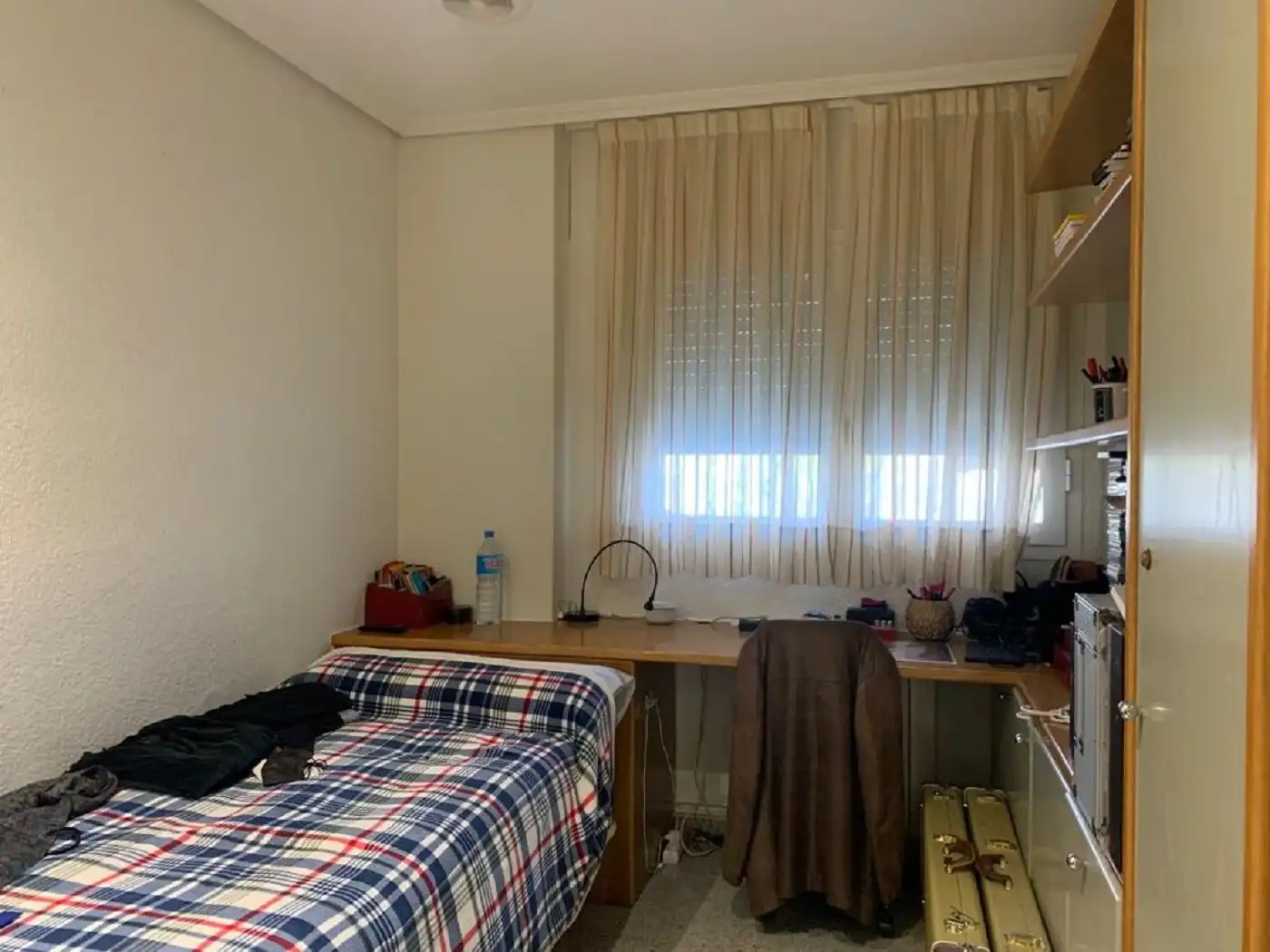 Schlafzimmer von Wohnung zum Verkauf in Murcia mit Klimaanlage und Abstellraum