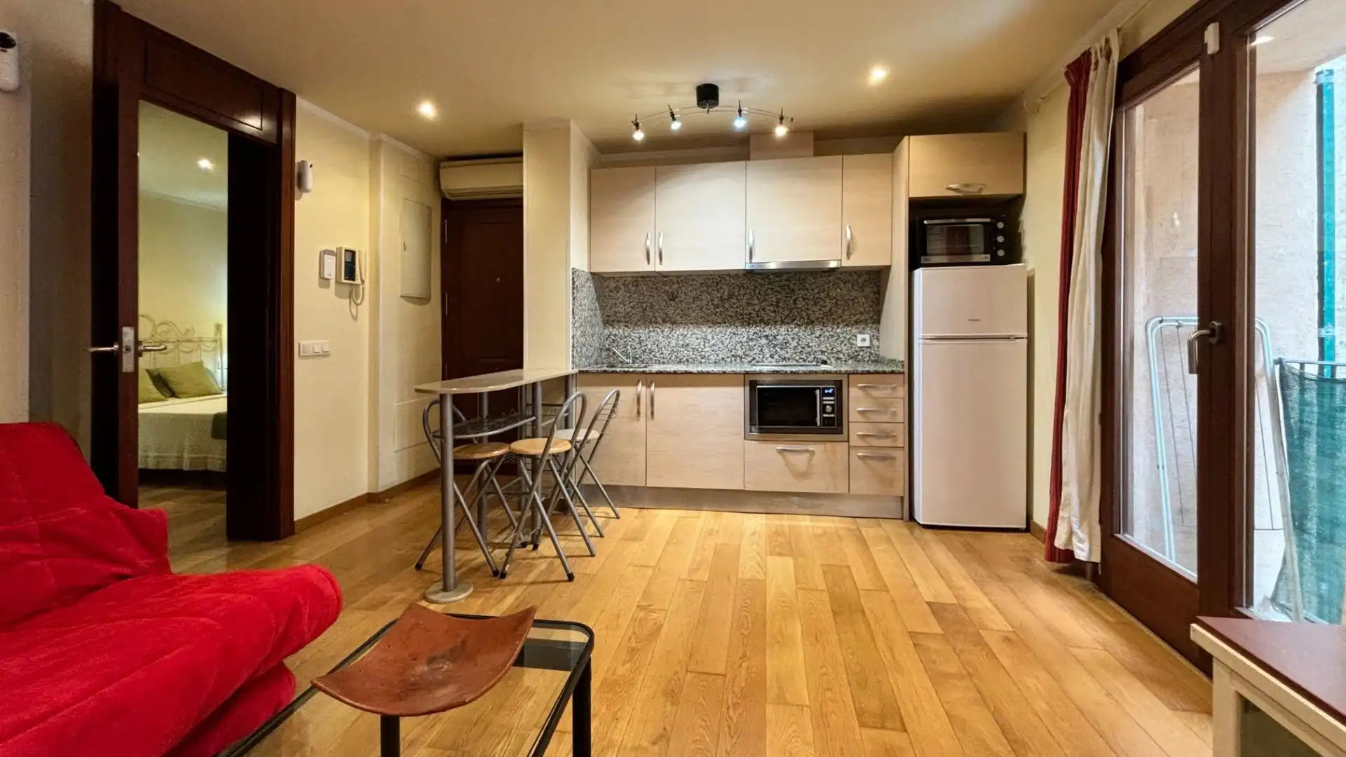 Cocina de Piso en venta en  Palma de Mallorca con Aire acondicionado, Parquet y Balcón