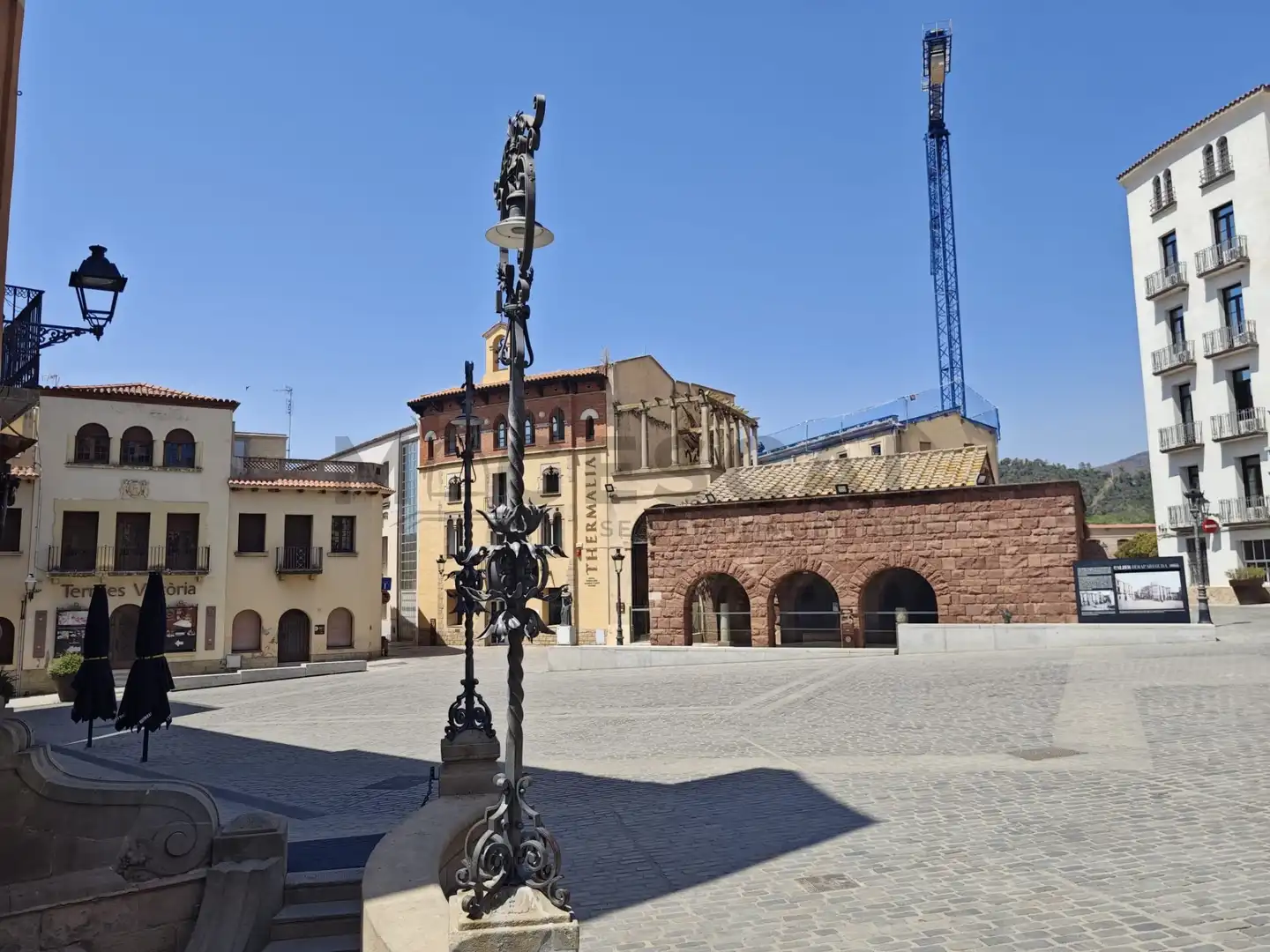 Vista exterior de Dúplex en venta en Caldes de Montbui con Aire acondicionado, Calefacción y Balcón