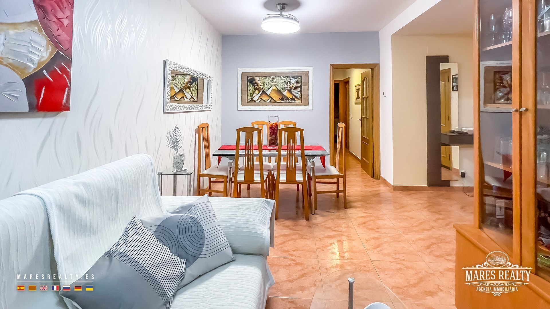 Living room of Flat for sale in Lloret de Mar  with Air Conditioner, Heating and Terrace