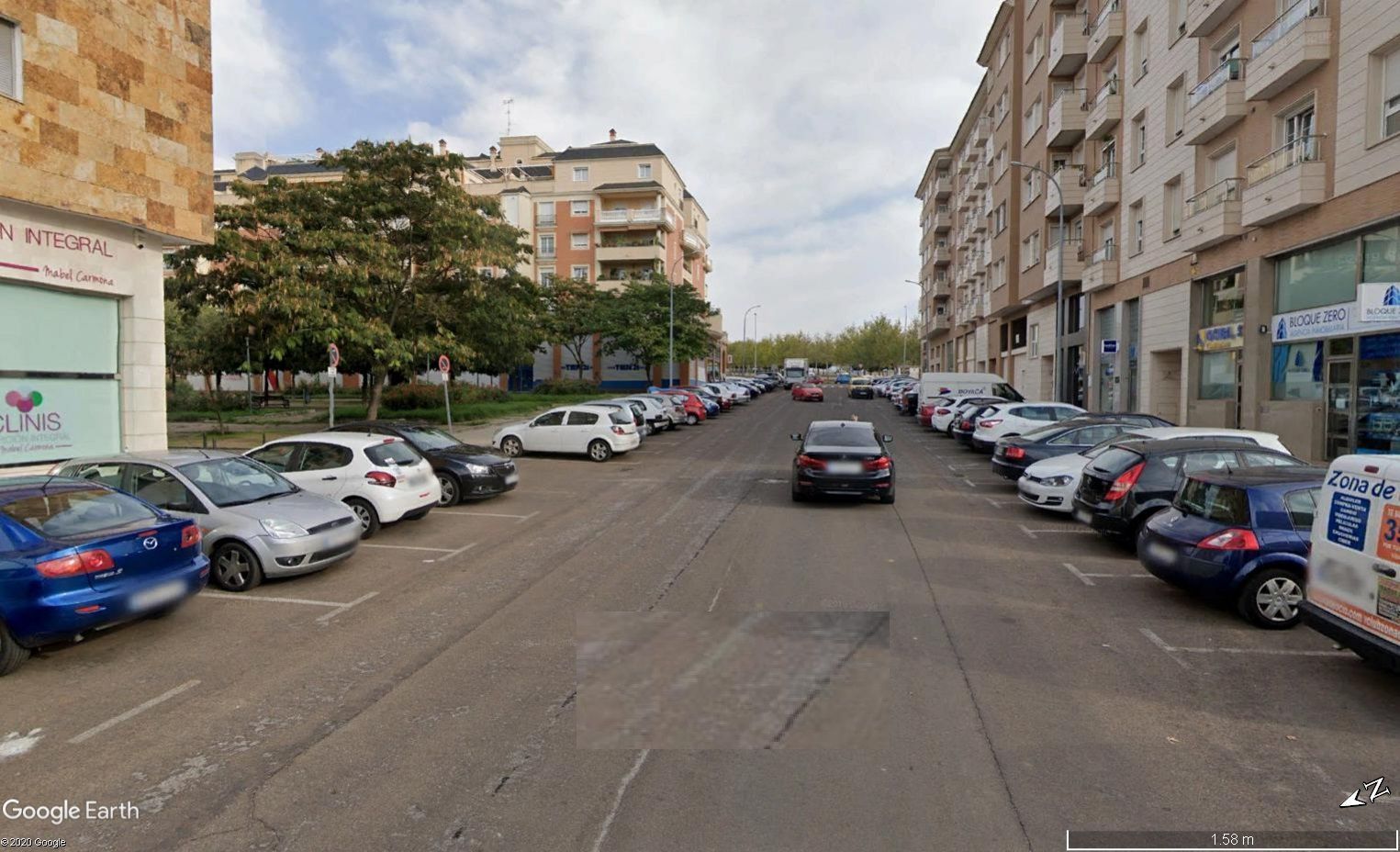 Aparcament de Apartament de lloguer en Badajoz Capital amb Aire condicionat, Traster i Moblat