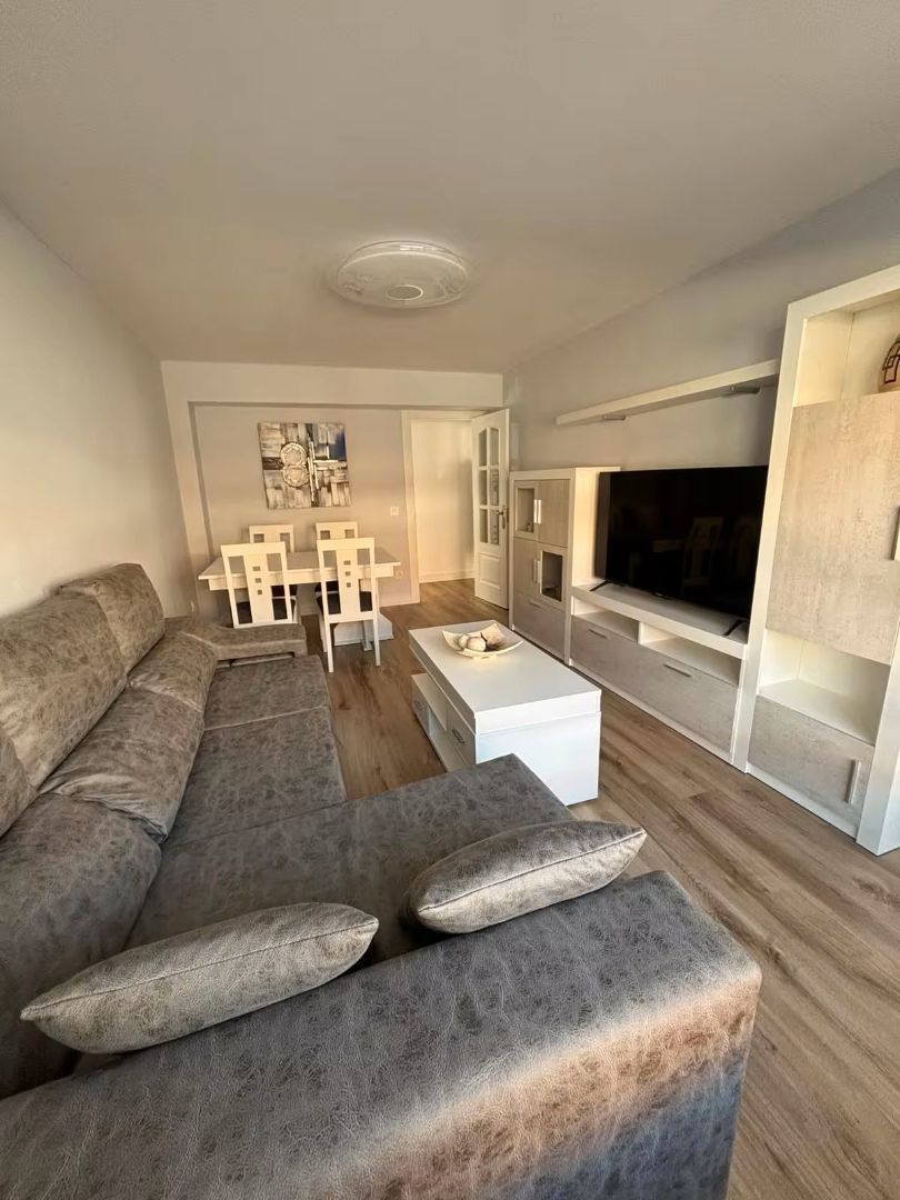 Living room of Flat to rent in León Capital   with Air Conditioner, Furnished and TV