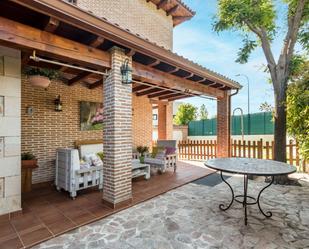 Terrace of House or chalet for sale in  Madrid Capital  with Terrace, Swimming Pool and Balcony