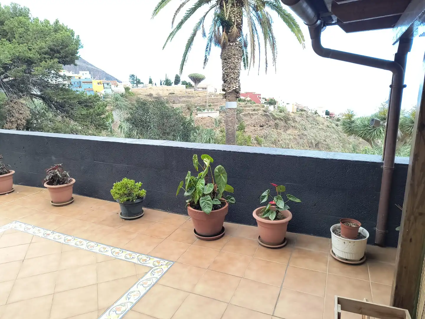 Terraza de Casa o chalet en venta en Los Realejos con Jardín privado, Terraza y Amueblado