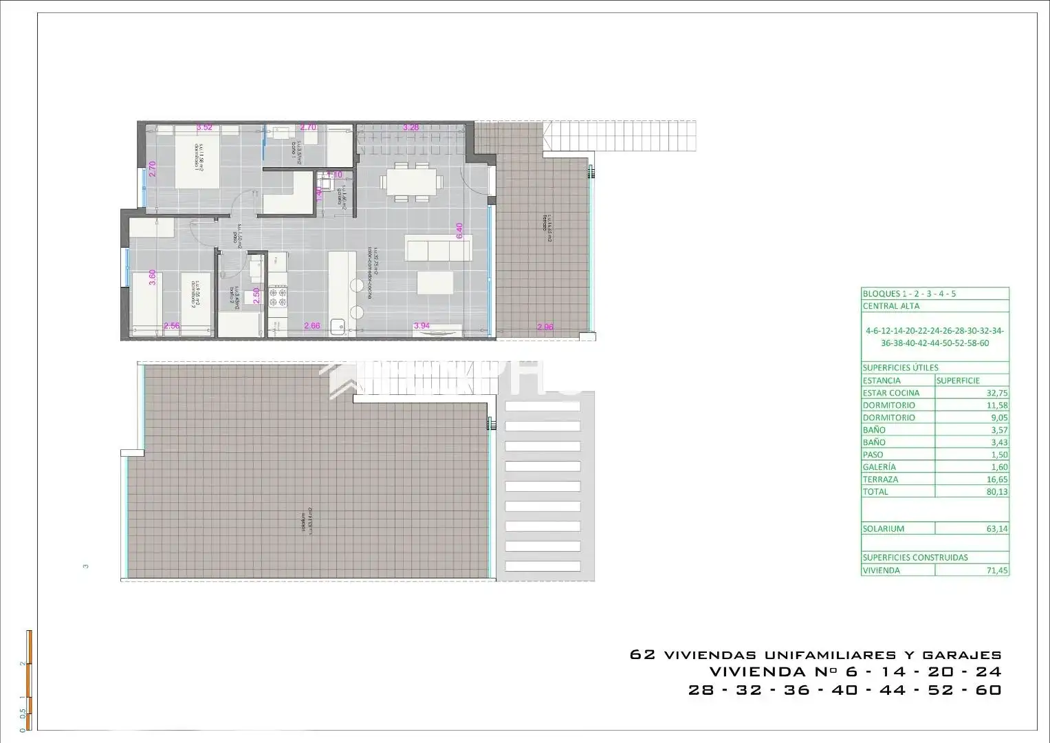 Ático con terraza en venta en Pilar de la Horadada ciudad, imagen 75