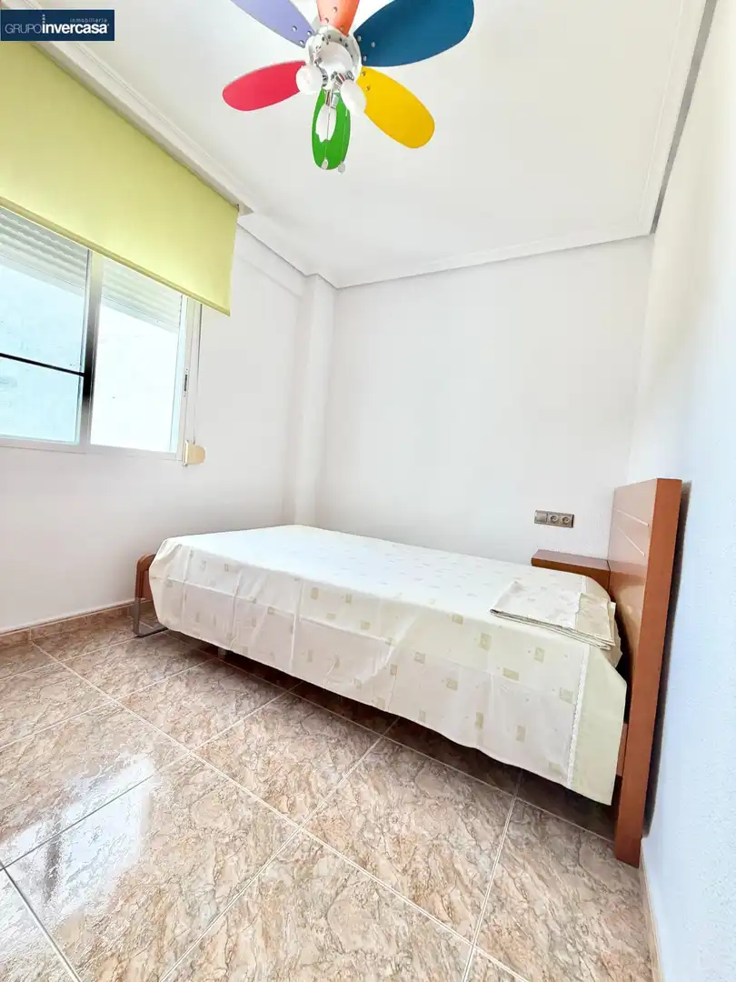 Bedroom of Flat for rent in Quart de Poblet  with Air Conditioner, Furnished and Balcony