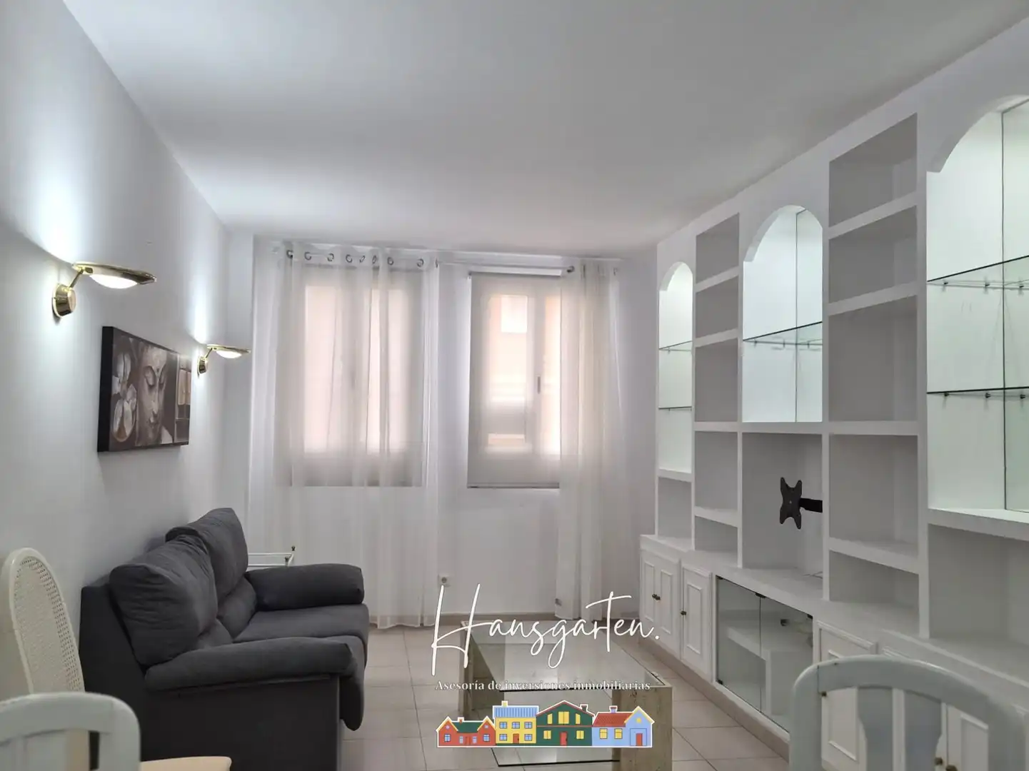 Wohnzimmer von Wohnung zum Verkauf in Santa Brígida mit Heizung und Möbliert
