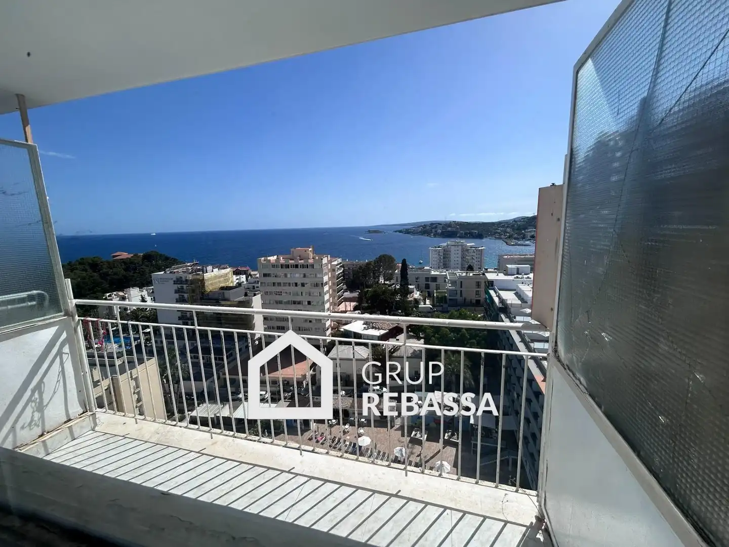 Vista exterior de Estudi de lloguer en  Palma de Mallorca amb Terrassa