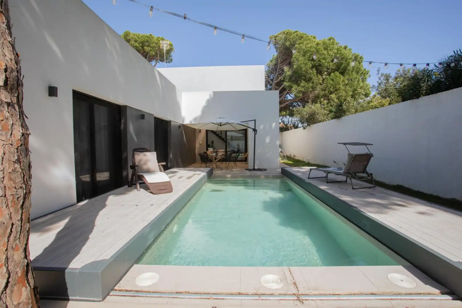 Piscina de Casa o xalet en venda en Chiclana de la Frontera amb Jardí privat, Terrassa i Piscina